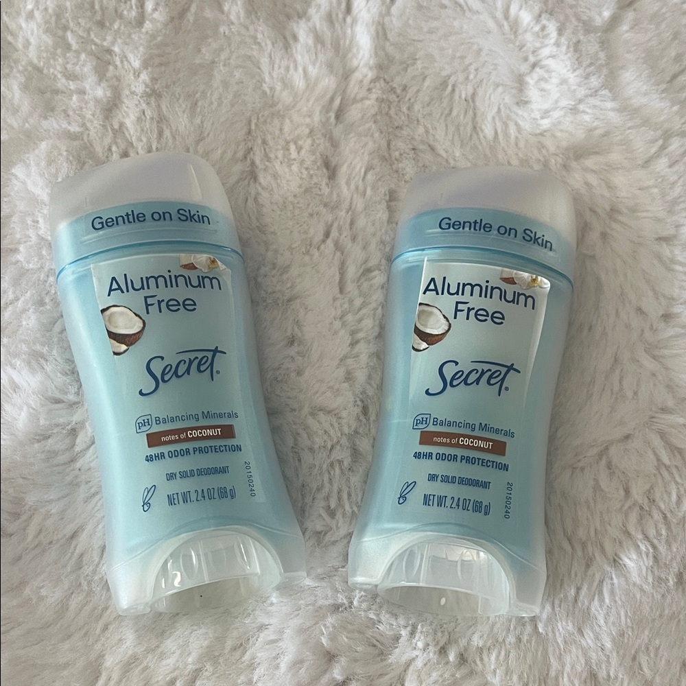 Aluminum Free Deodorant with Coconut - Light Blue